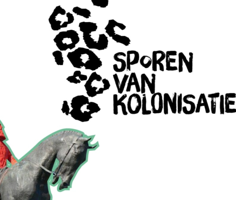 Logo of the educational dossier “Sporen van kolonisatie”