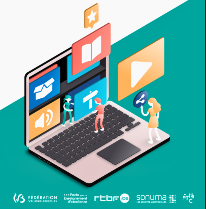 Illustration for website e-classe.be