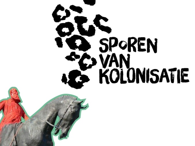 Logo of the educational dossier “Sporen van kolonisatie”
