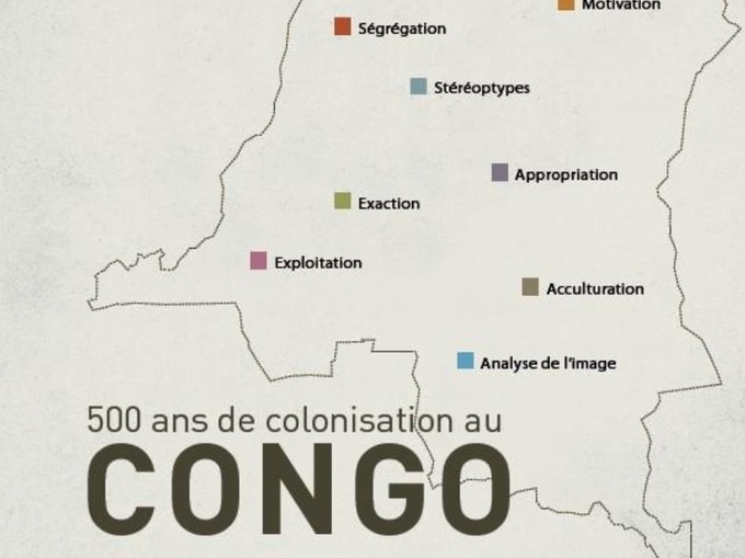 Cover of educational dossier “500 ans de colonisation au Congo”
