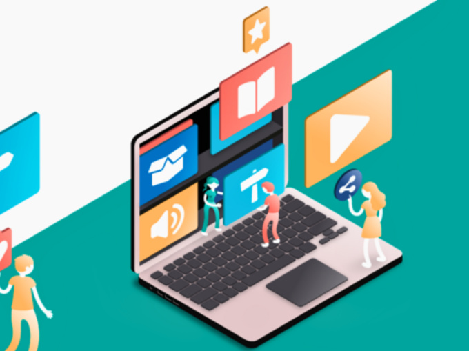 Illustration for website e-classe.be